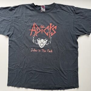 CHASER The‎ Adicts Joker in the Pack T-Shirt Unisex XL Black Tee Clown
